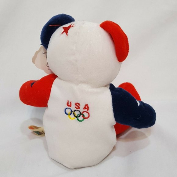 Team Bears Authentic Bean Plush Bears USA Olympic - Picture 4 of 12